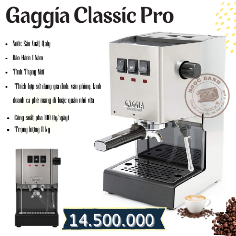 Máy pha cà phê Gaggia Classic Pro 
